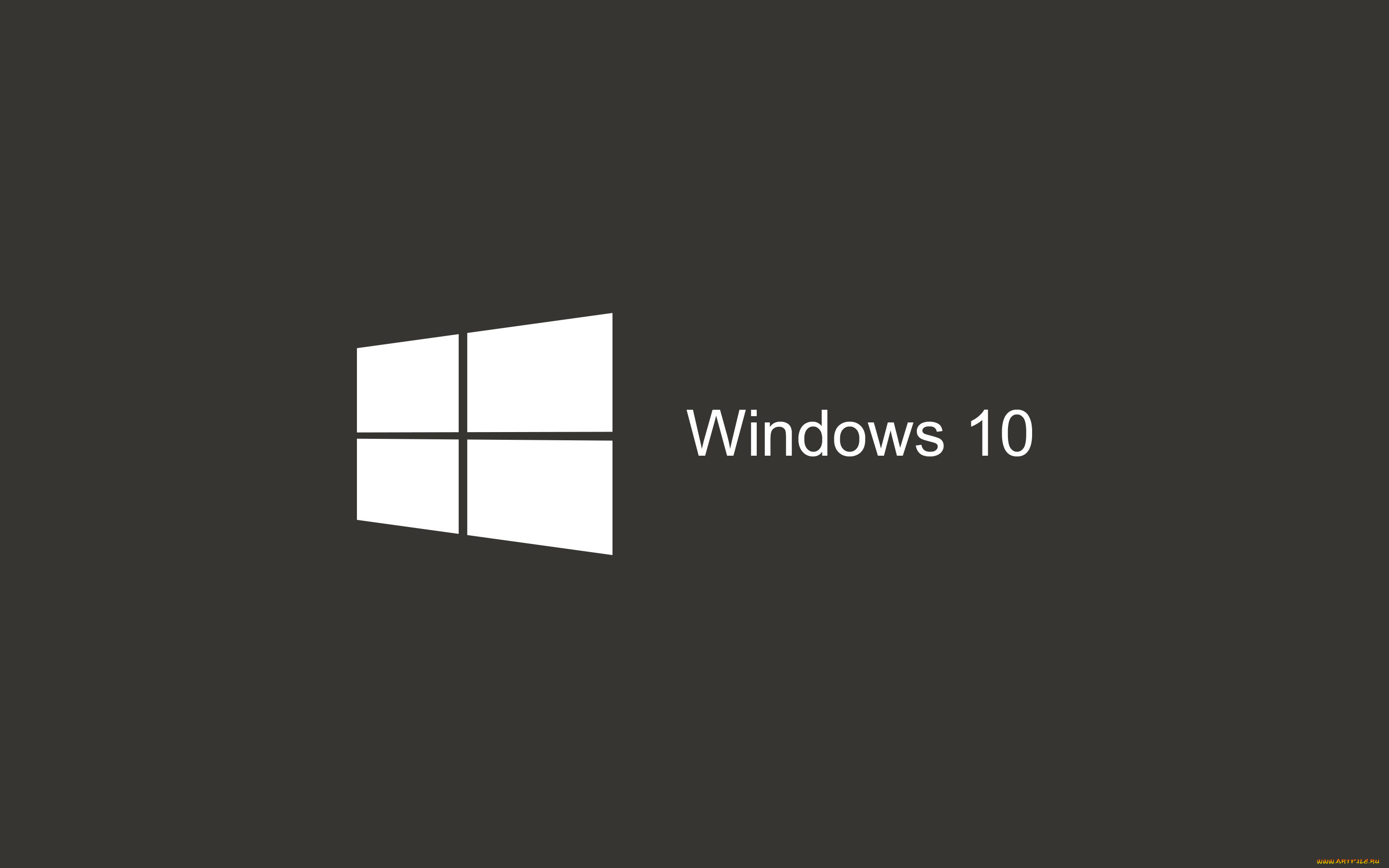Обои Компьютеры Windows 10, обои для рабочего стола, фотографии компьютеры,  windows 10, темный, фон, пуск, windows, темно-серый, логотип Обои для  рабочего стола, скачать обои картинки заставки на рабочий стол.
